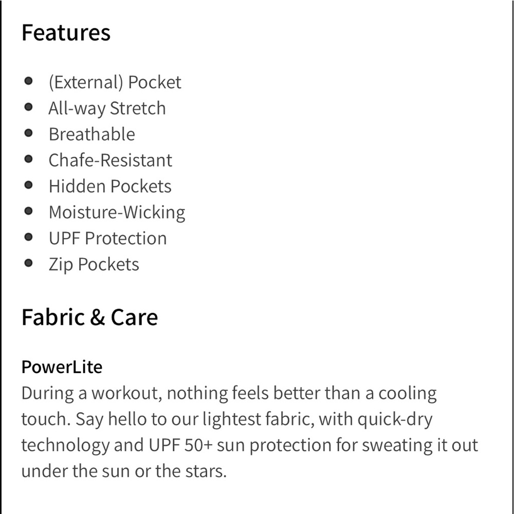 Gia fabletics leggings - Picture 5 of 6